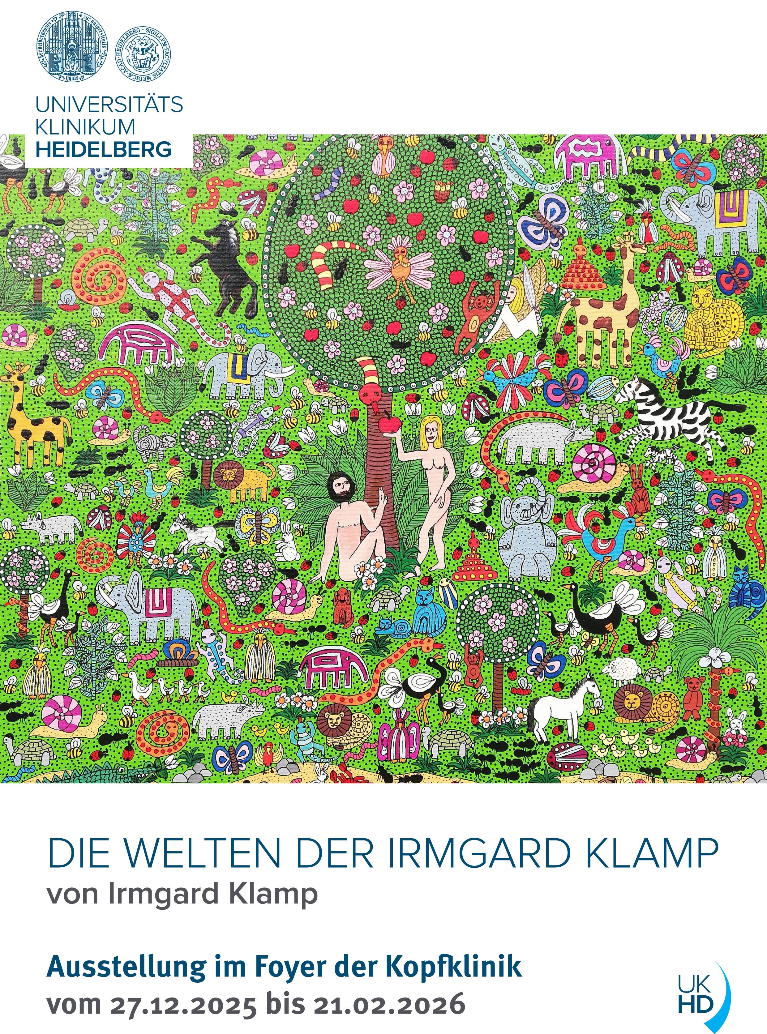 Ausstellungsplakat Irmgard Klamp